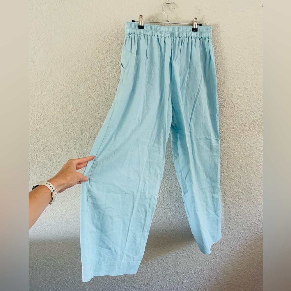 Madewell Pull On Straight Crop Pant NWT - Picture 4 of 12
